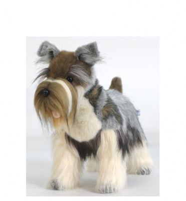 Salt and pepper outlet schnauzer stuffed animal