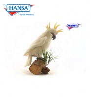 Cockatoo, White  12.5''        (2654)