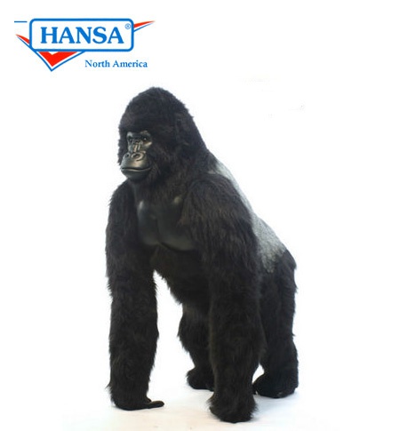 Stuffed on sale silverback gorilla