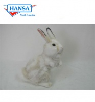 Bunny Grey and White 11.7''H (4153)