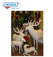 Complete Family of White Deer - FREE SHIPPING!