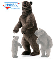 Hansatronics Mechanical Grizzly Bear, Lifesize (0167) - FREE SHIPPING!