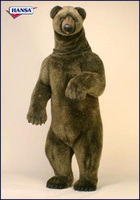 Hansatronics Mechanical Grizzly Bear, Giant Lifesize (0195) - FREE SHIPPING!