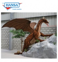 hansa life size giraffe