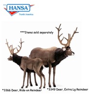 Hansatronics Mechanical Reindeer, Extra Large (0186) - FREE SHIPPING!