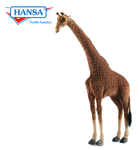 8 foot giraffe stuffed on sale animal