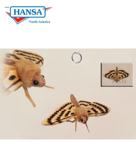 hansa moth plush toy