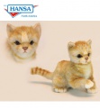 Life Size Standing Pallas's cat Stuffed Animals BH7077 HANSA (44 x 18 x 30  cm)