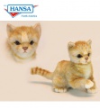 HANSA Pallas Cat 30 Plush Doll Stuffed Animals Life Size Standing