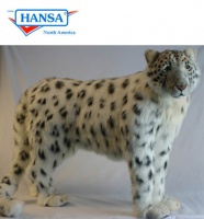 Hansatronics Mechanical Snow Leopard Standing (0006) - FREE SHIPPING!