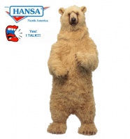 Hansatronics Brown Bear Talking and Singing (0527) - FREE SHIPPING!