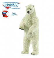 Hansatronics Polar Bear Talking and Singing (0531) - FREE SHIPPING!