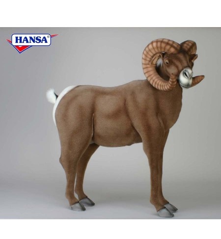 stuffed ram toy