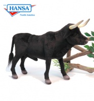 Hansa Black Bull Standing (6038)