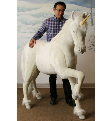 Life size cheap stuffed unicorn