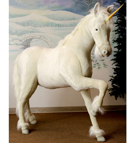 Life size on sale stuffed unicorn