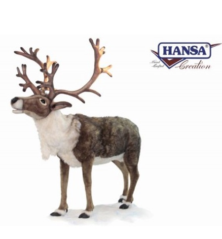 Life size on sale stuffed reindeer