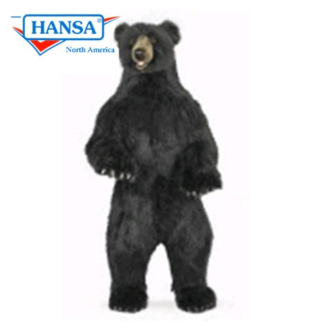 Black bear stuffed animal outlet realistic