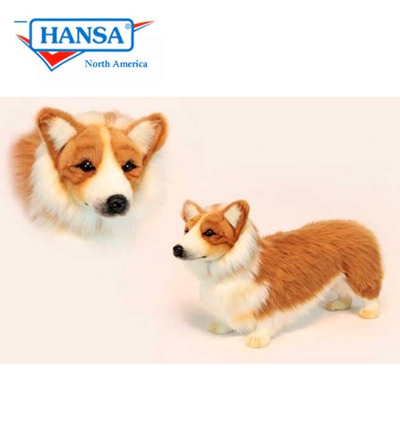 life size corgi stuffed animal