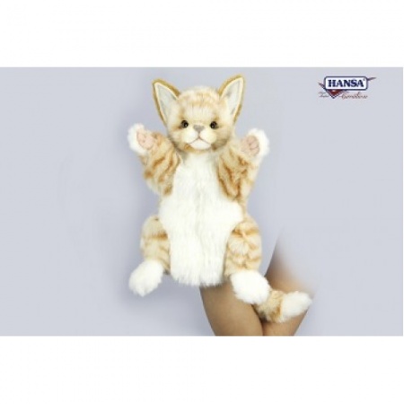 Hansa Toys Tabby Cat Betty Alamo 6966 Plush Stuffed Animal Toy Decor Gift for sale online 