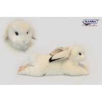 Bunny White Floppy Ear (6523)