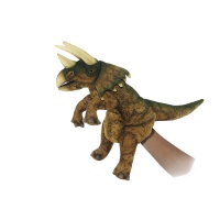 Triceratops Puppet (Brown/Green) (7759)