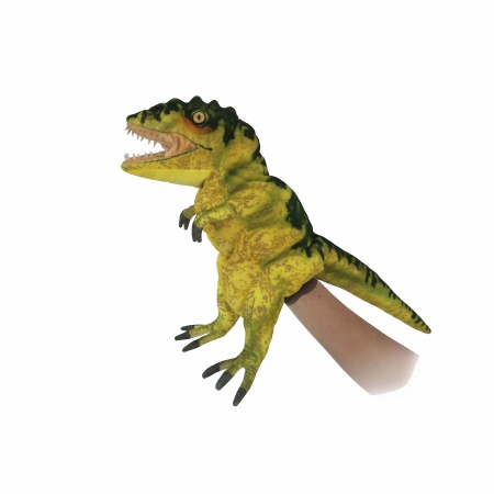 Hansa Tyrannosaurus Rex Dinosaur Puppet Realistic Animal Plush Soft Toy 50cm for sale online 