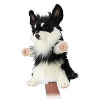 Chihuahua Black and White Puppet (8446)