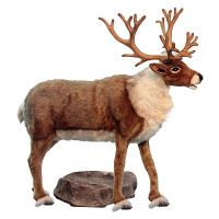 Hansatronics TALKING and SINGING Nordic Reindeer, Large 51in (0617) - FREE SHIPPING!