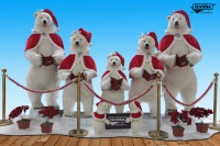 Hansatronics Polar Bear Choir - Animated (0844) - FREE SHIPPING!