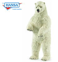 Lifelike Polar Bear, Lifesize, Upright (3650) - FREE SHIPPING!