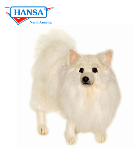 American eskimo store stuffed animal