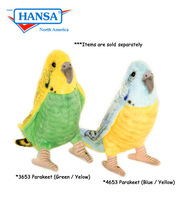 Parakeet Green/Yellow (Budgerigar) (3653)