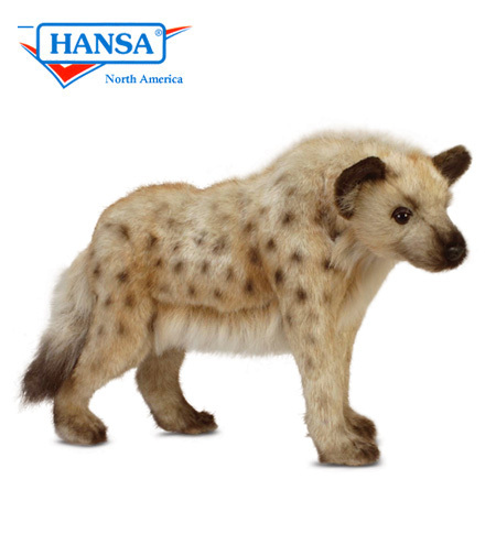 stuffed hyena